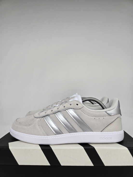 adidas Shoes - adidas Women's Breaknet Sleek JQ8267 Grey Silver Metallic Shoes Size 6